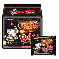 Samyang – Spicy Chicken Buldak Noodle (Original) 140g x 5, Pack of 5 (140g each), Classic Spicy Chicken