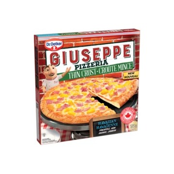 Dr Oetker Giuseppe Thin Crust Hawaiian 535g