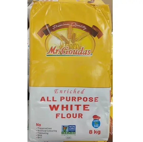 Mr Goudas White Flour 8kg.