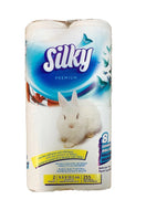 Silky Double Roll Bathroom Tissue 8 ROLL
