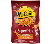 Mccain Spicy Superfries Extra Crispy Straight Cut 650 gm