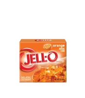 Jell-O Orange Jelly Powder, Gelatin Mix, Box, Caseine-Free, 85g