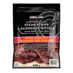 Kirkland Signature Extra Thick Steak Strips, 340 g