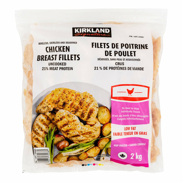 Kirkland Signature Frozen Chicken Breast Fillets
