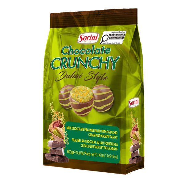 Sorini Chocolate Crunchy Dubai Style 600 g