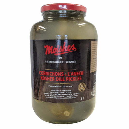 Moishes Dill Pickles