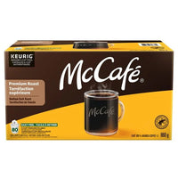 "McCafé Premium Roast Medium Coffee K-Cup Pods Pack of 80", 1kg