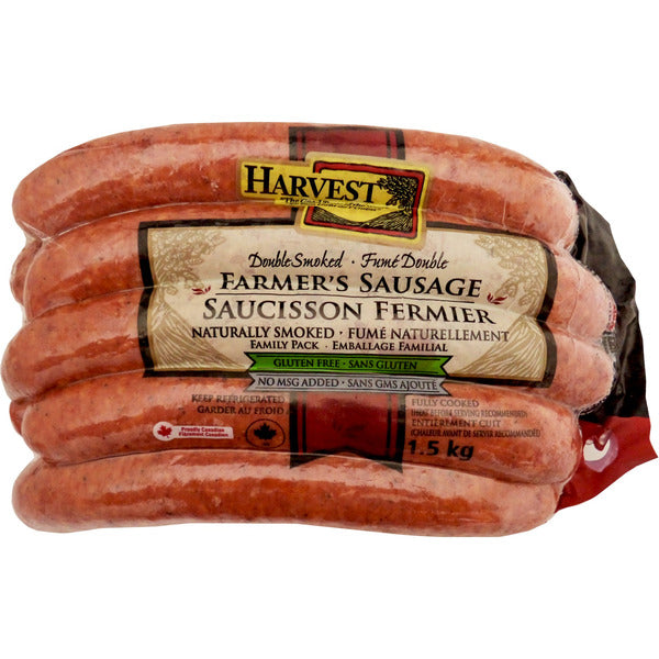 Harvest Doubled Smoked Farmers Sausage, 1.5 kg