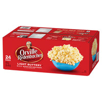 Orville Redenbacher’s Gourmet Popcorn, Light Buttery, 24 × 80 g