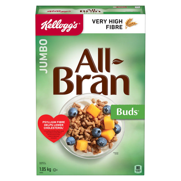 Kellogg’s All-Bran Buds Cereal, 1.05 kg