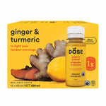 Dose Organic Ginger & Turmeric Wellness Shots, 12 x 60 ml