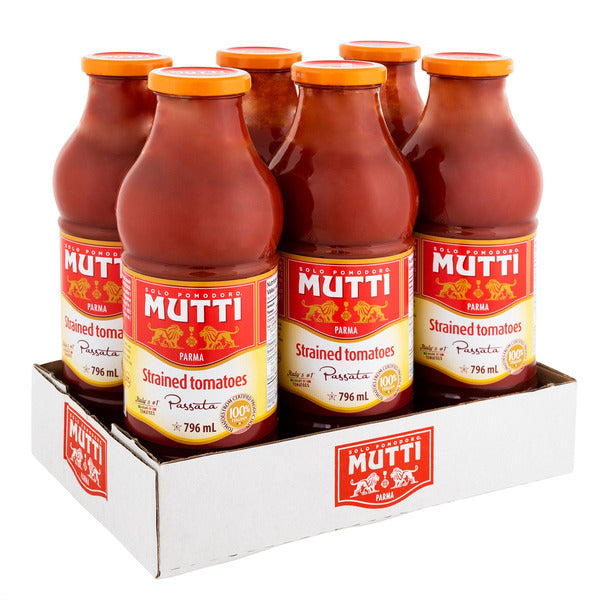Mutti Passata Tomato Puree 6 x 796 ml