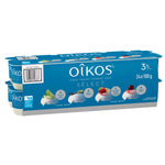 Oikos Greek Yogurt 3% Assorted Flavours Variety Pack, 24 x 100 g