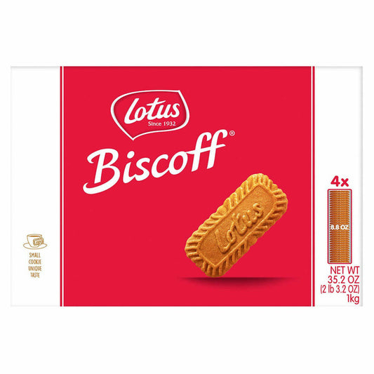 Lotus Biscoff Biscoff Caramelised Biscuits 4 x 250 g
