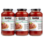 Kirkland Signature Organic Marinara Sauce 3x860 ml
