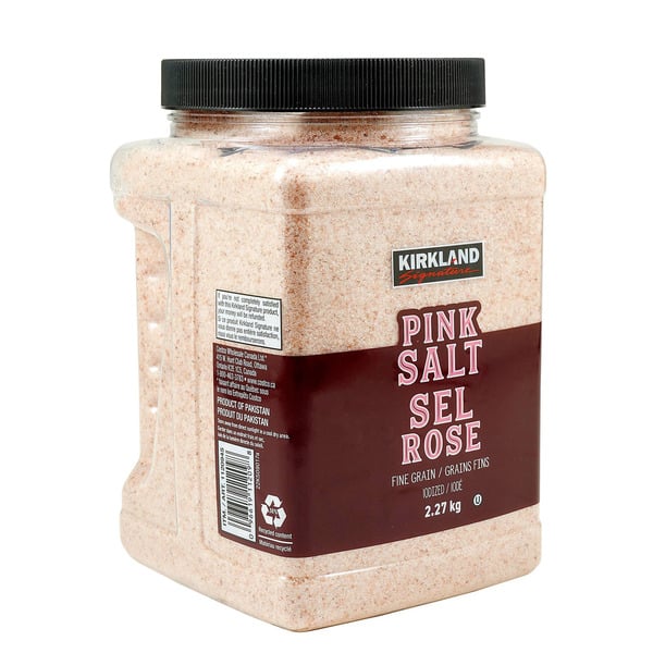 Kirkland Signature Ground Himalayan Pink Salt 2.27Kg