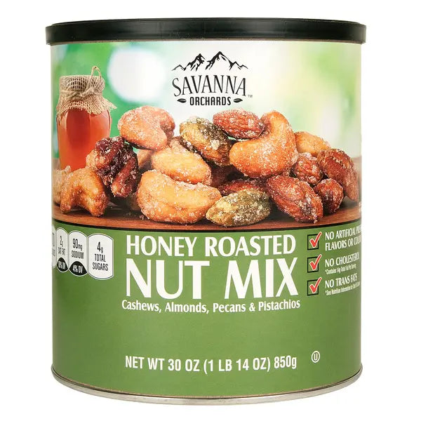 Savanna Orchards Gourmet Honey Roasted Nut Mix, 850 g