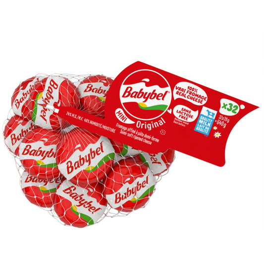 Mini Babybel Original Cheese 32 × 20 g