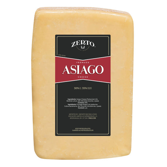 Zerto Asiago Cheese 1 kg average weight* 1 kg
