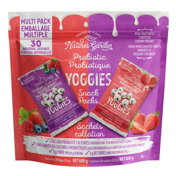 Nature's Garden Probiotic Yoggies Variety Pack