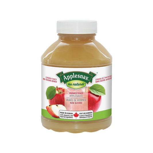 Applesnax Apple Sauce, 6 × 1.24 L