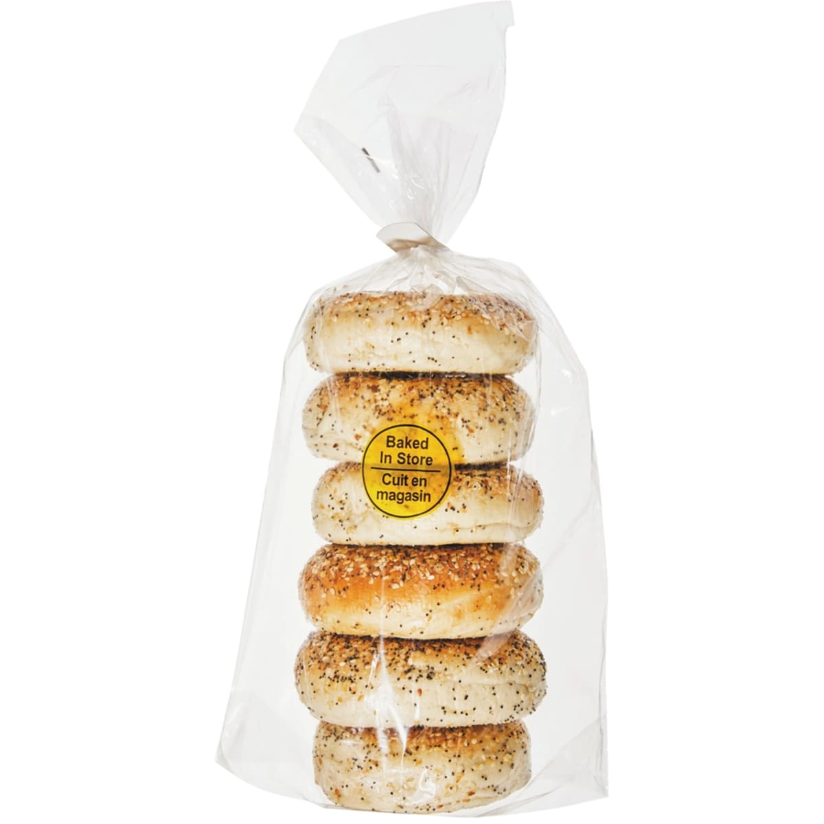 Everything Bagels, 6 Pack, 492 g