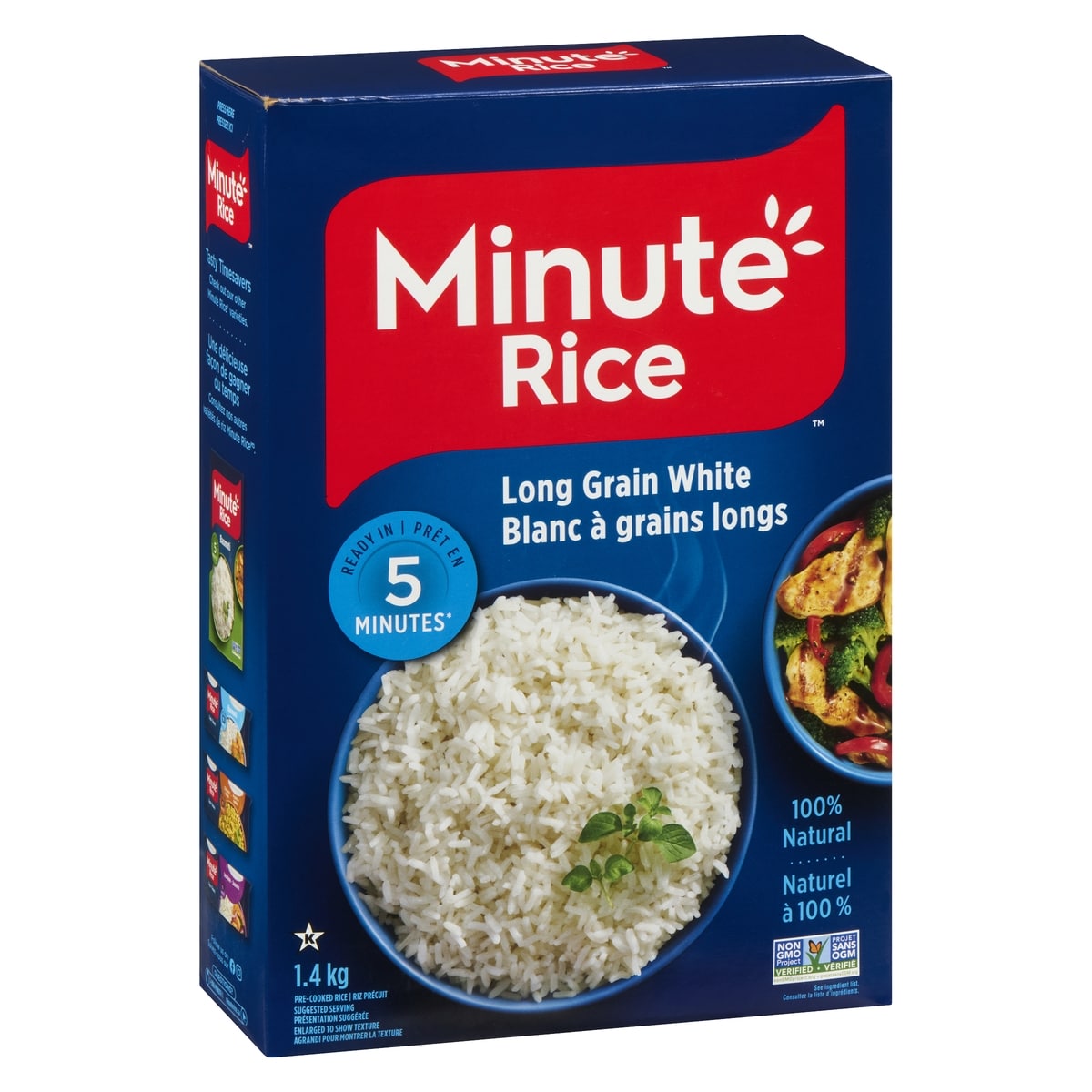 Minute Rice Quick Cook Long Grain White Rice, 1.4 kg