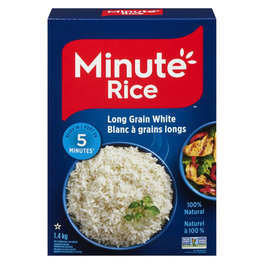 Minute Rice Quick Cook Long Grain White Rice, 1.4 kg