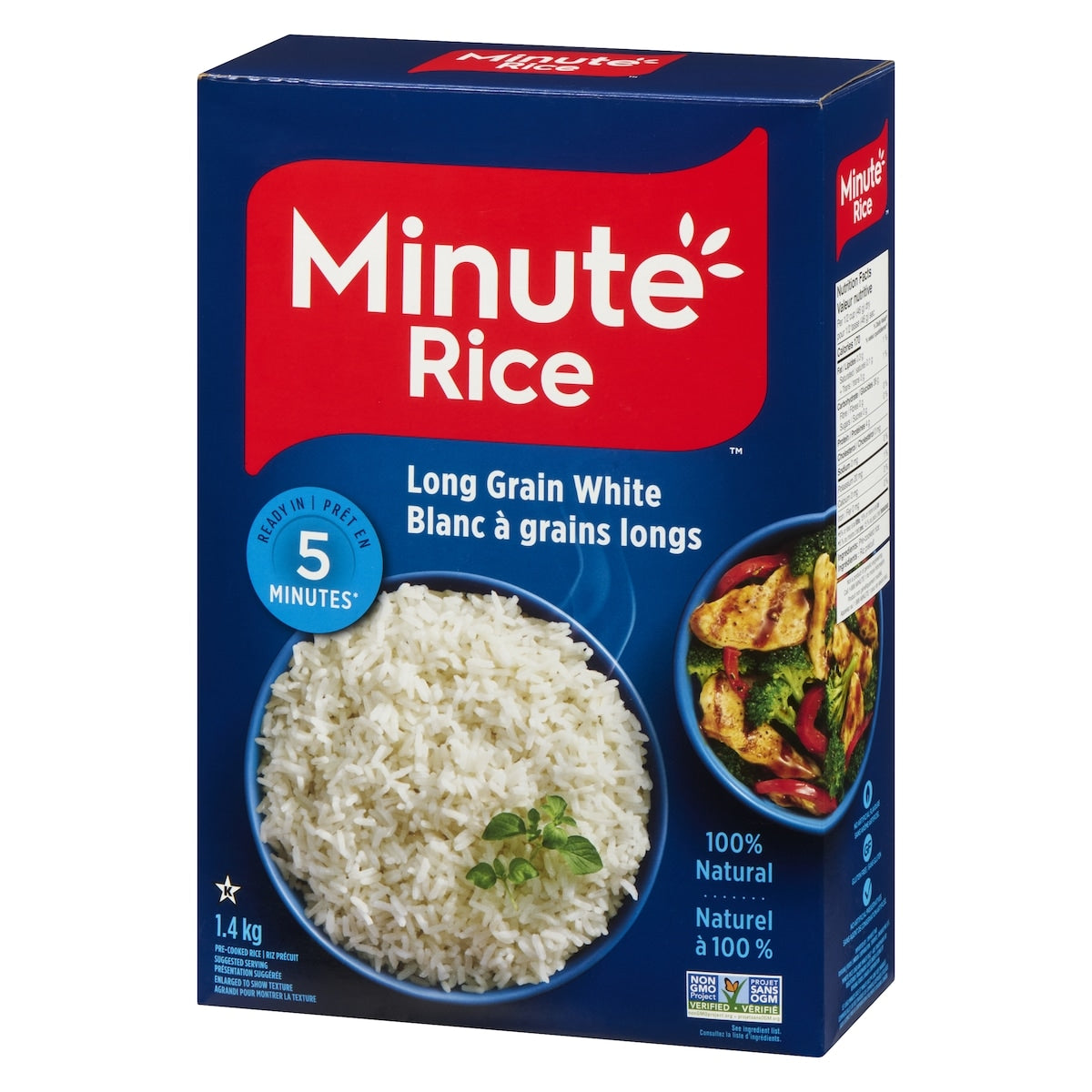 Minute Rice Quick Cook Long Grain White Rice, 1.4 kg