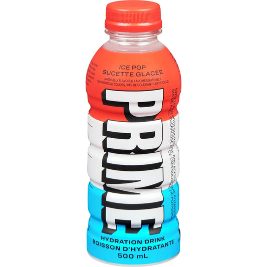 Prime Hydration Ice Pop, 500 mL