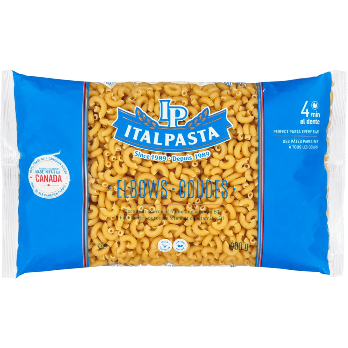Italpasta Elbows, 900 g