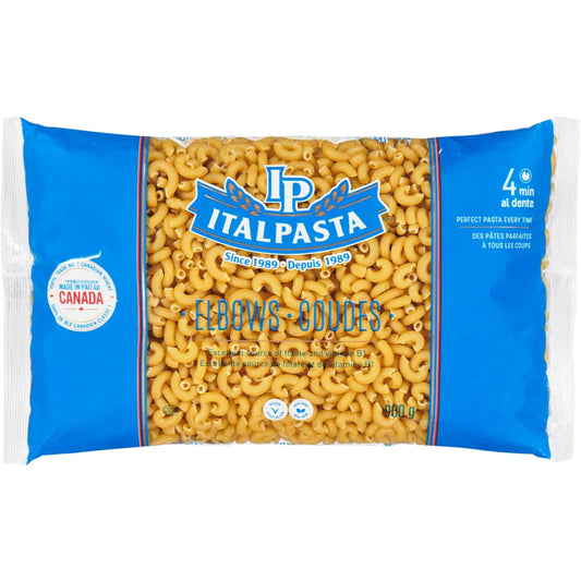 Italpasta Elbows, 900 g
