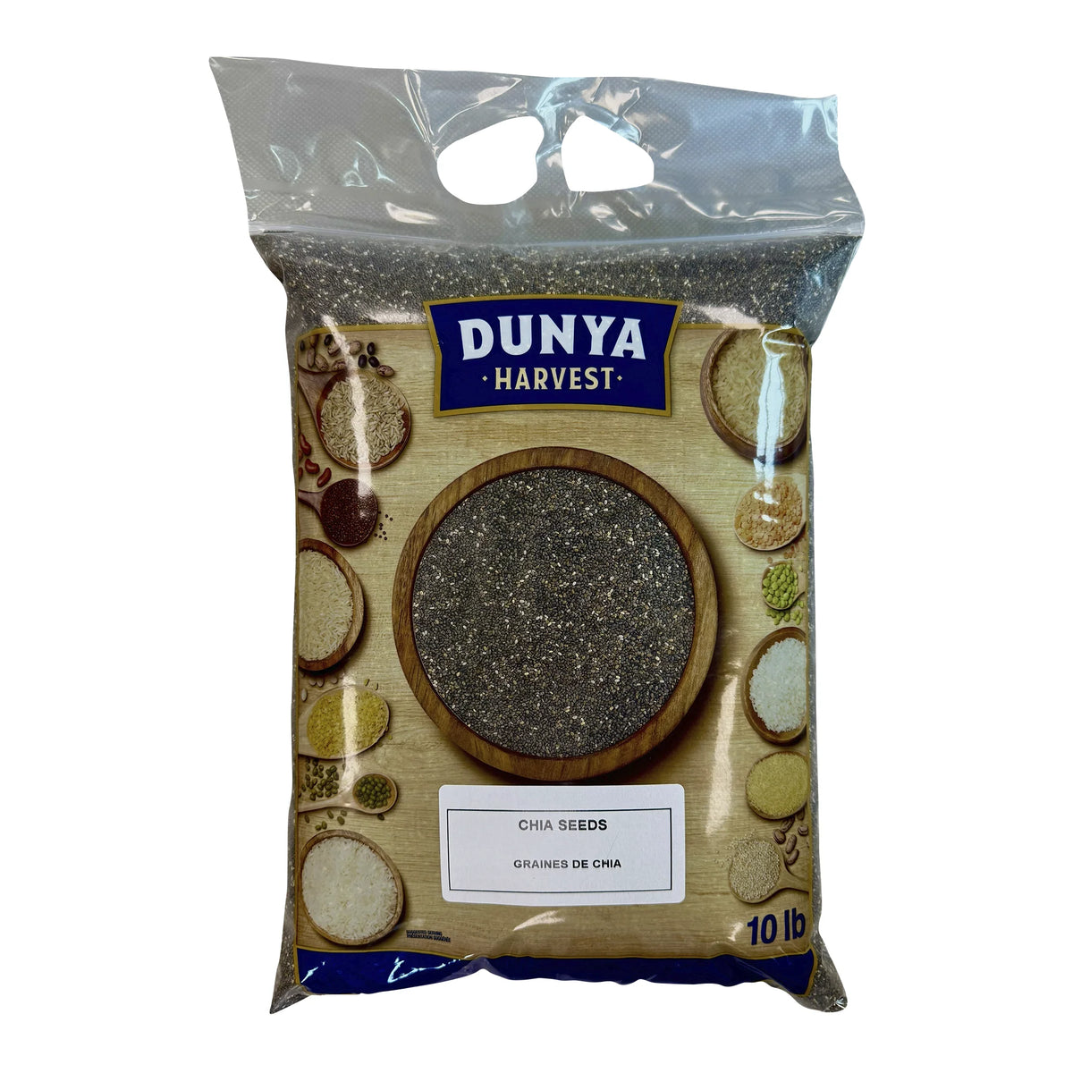 Dunya Harvest Chia Seeds, 4.54 kg