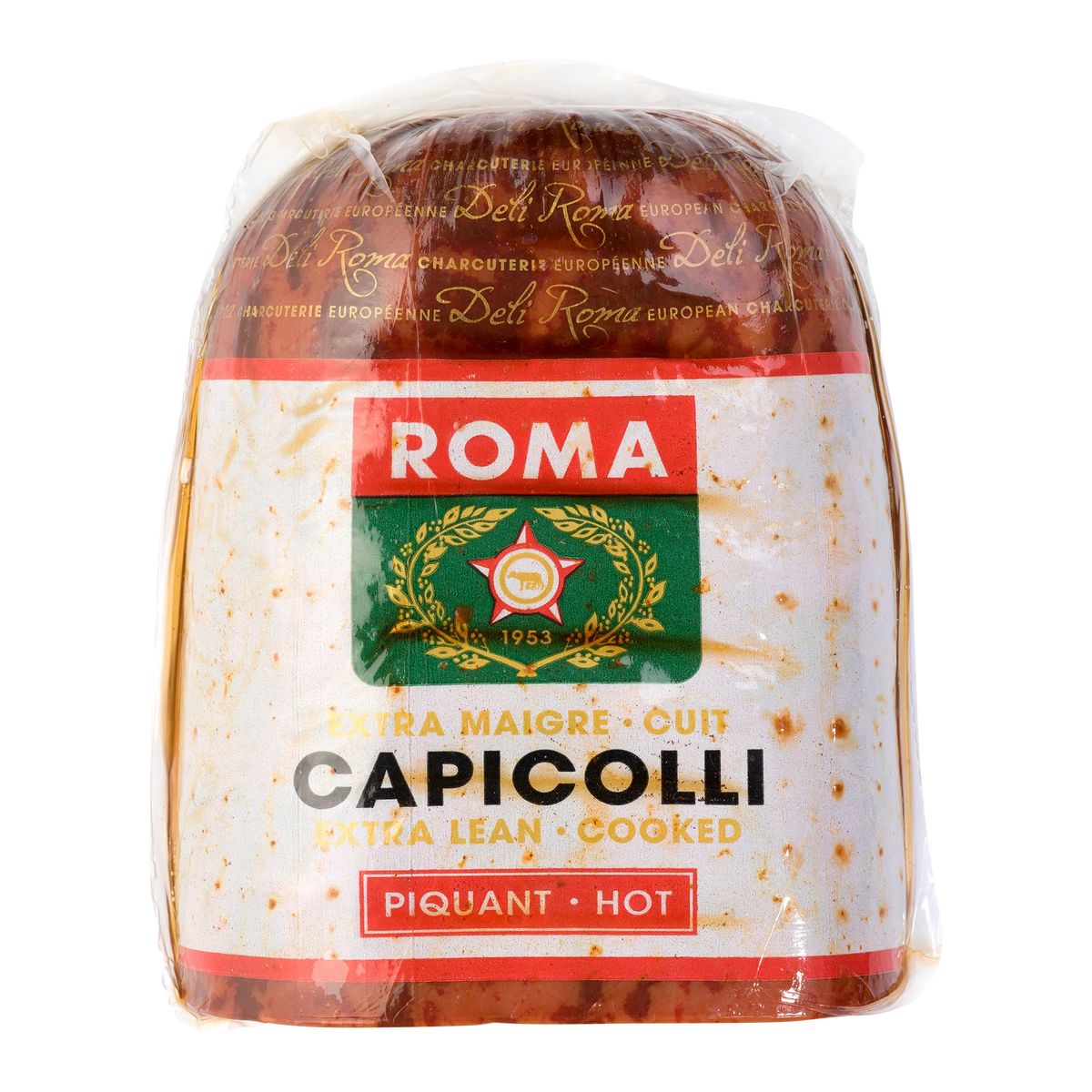 Roma Hot Capicolli Half Flat, 2.15 kg average weight
