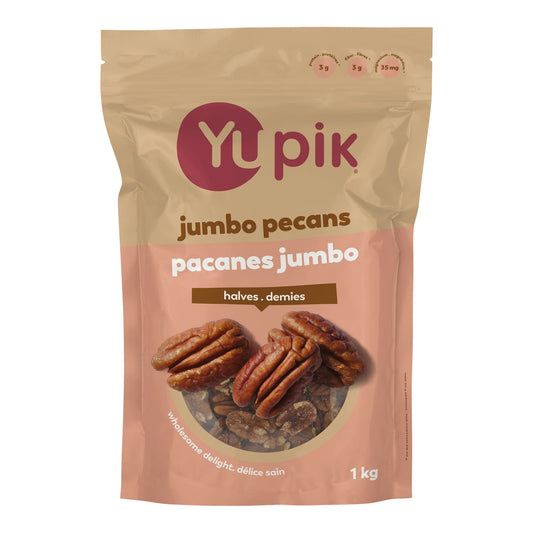 Yupik Jumbo Pecan Halves, 1 kg