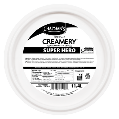 Chapman's Superhero Ice Cream, 11.4 L