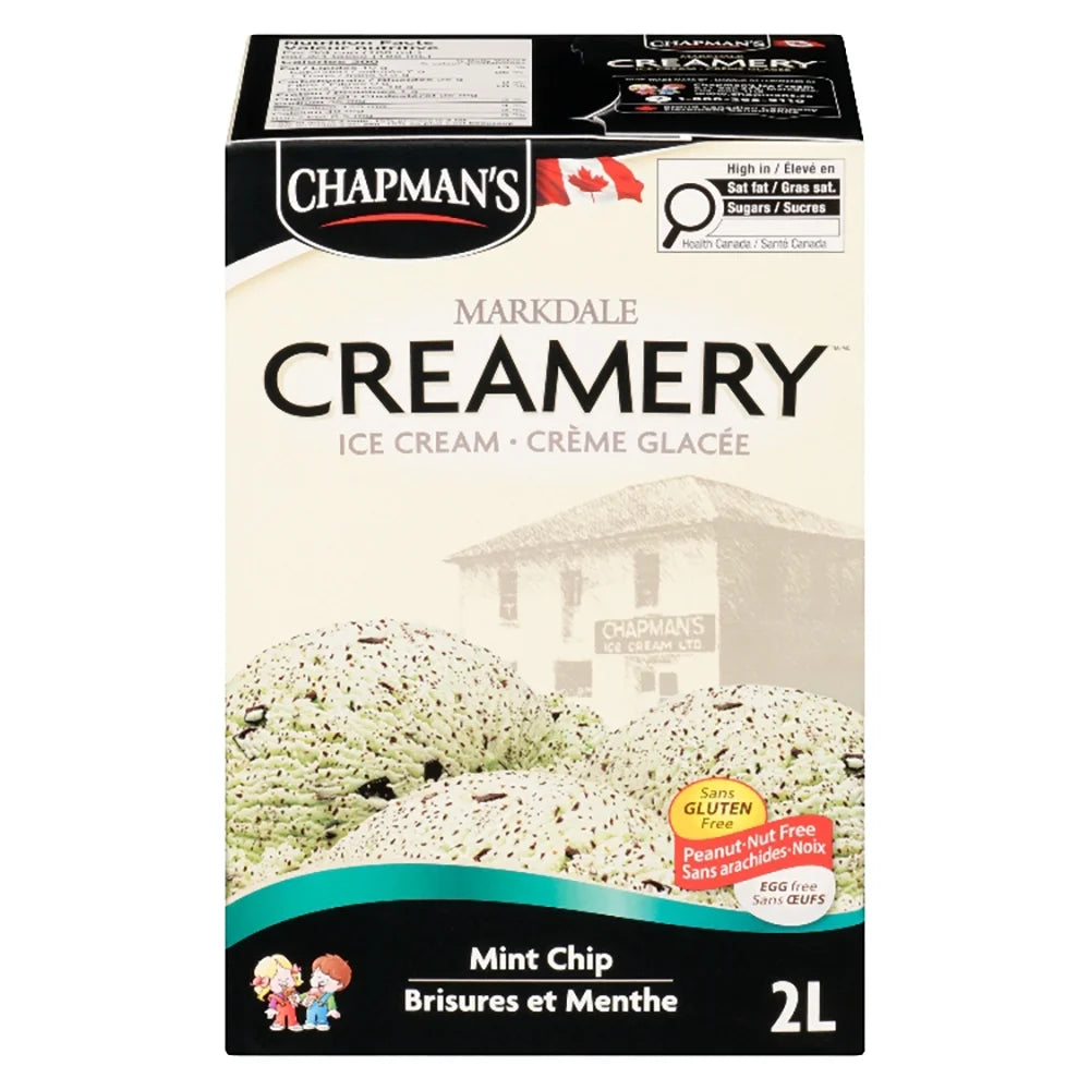 Chapman's Markdale Creamery Mint Chip Ice Cream, 2 L