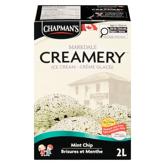 Chapman's Markdale Creamery Mint Chip Ice Cream, 2 L