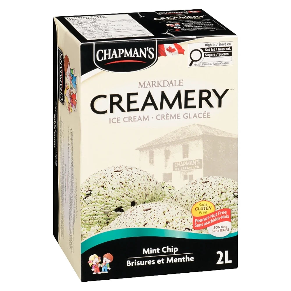 Chapman's Markdale Creamery Mint Chip Ice Cream, 2 L
