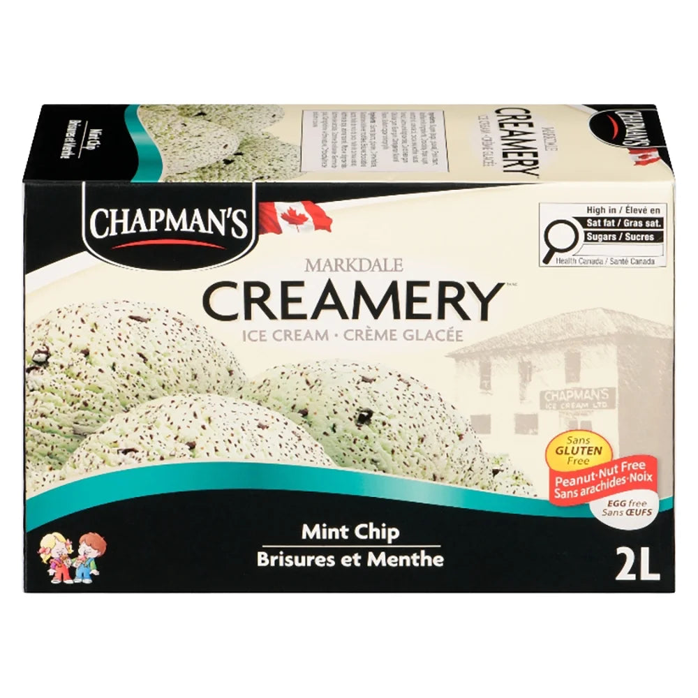Chapman's Markdale Creamery Mint Chip Ice Cream, 2 L