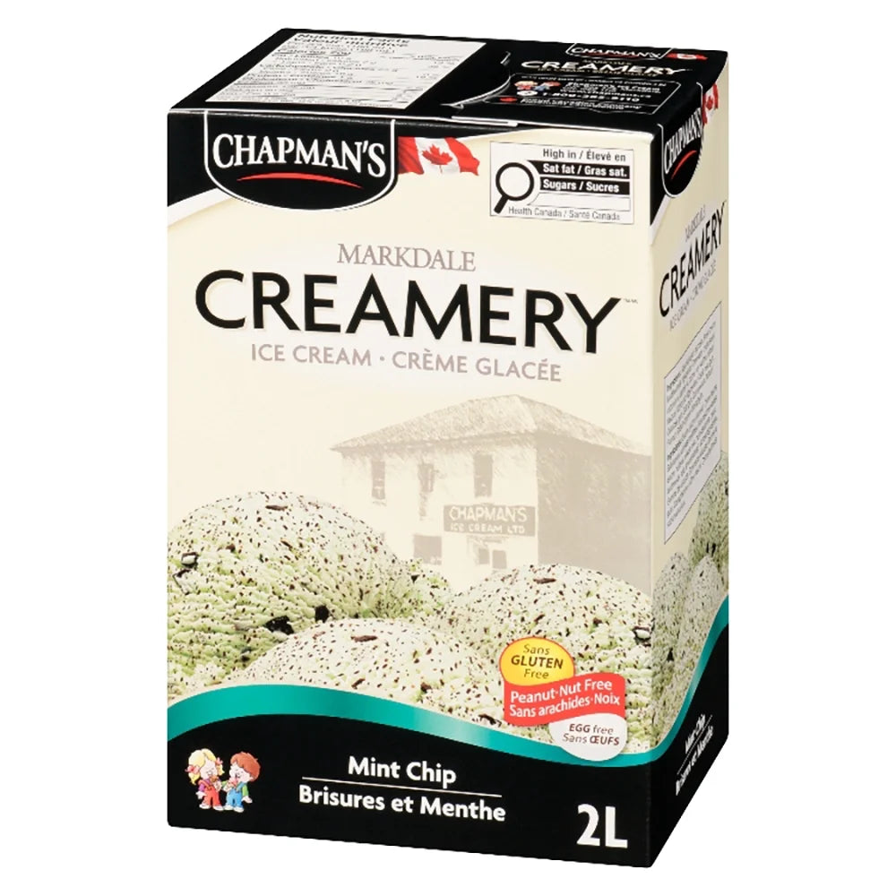 Chapman's Markdale Creamery Mint Chip Ice Cream, 2 L