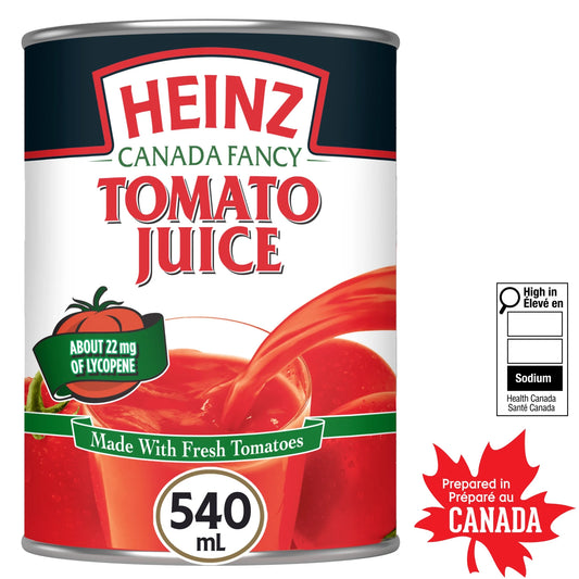 Heinz Tomato Juice Can, 540 mL