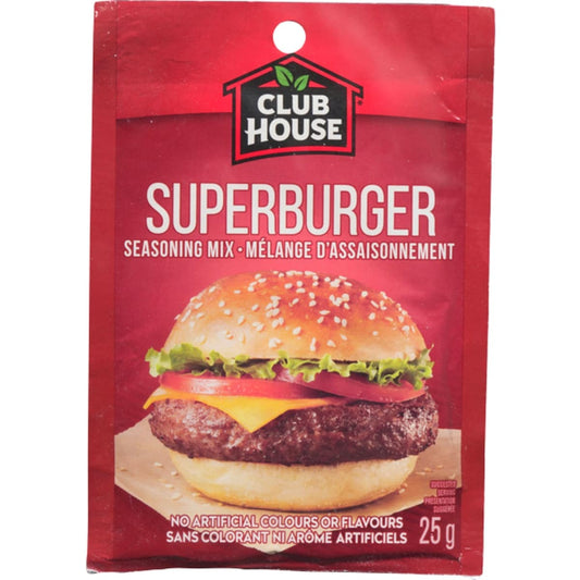 Club House Superburger Seasoning Mix, 25 g