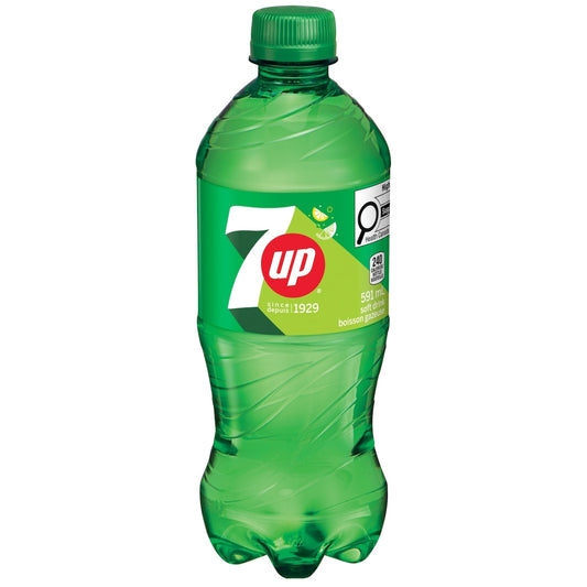7Up Lemon Lime Soft Drink, 591 mL