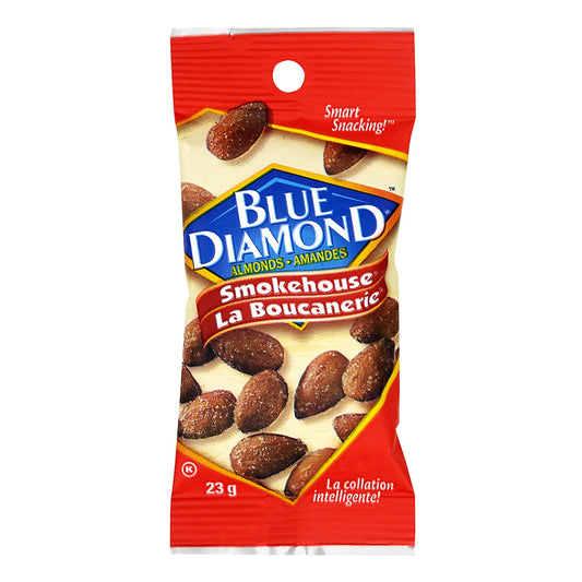 Blue Diamond Smokehouse Almonds, 18 × 23 g