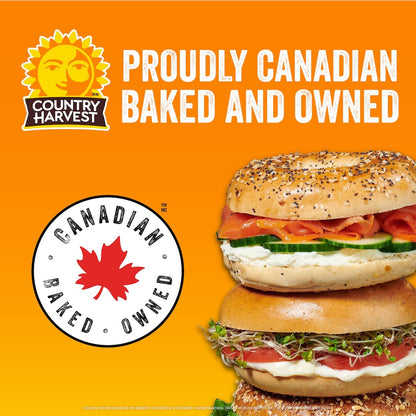 Country Harvest Original Bagels, 6 Pack, 450 g
