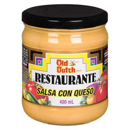 Old Dutch Restaurante Salsa Con Queso, 400 mL