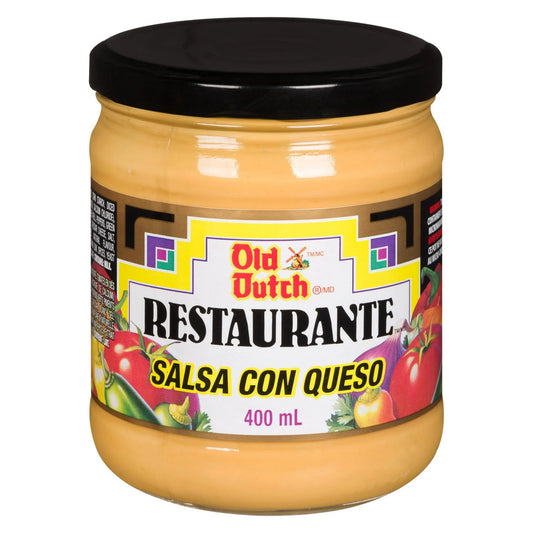 Old Dutch Restaurante Salsa Con Queso, 400 mL