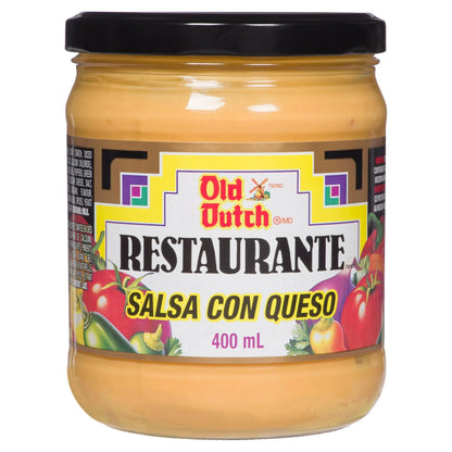 Old Dutch Restaurante Salsa Con Queso, 400 mL