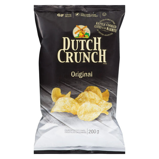 Old Dutch Dutch Crunch Original Kettle Cooked Chips, 200 g